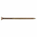 Totalturf 967604 2.5 in. x 6 Zinc & Yellow Dichromate All Purpose Wood Screw TO3257058